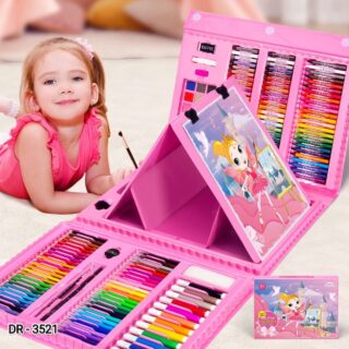 Complete Art Set for Kids - 208 Pcs Painting & Drawing Box