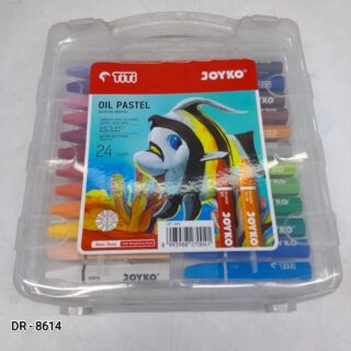 Jayko Titi Oil Pastels –24 Colour Crayon Set for Creative Kids & Artists