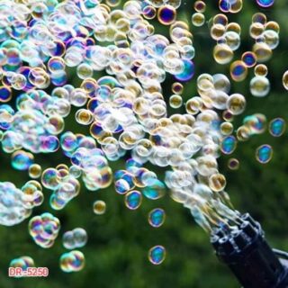 Kid's Favorite Bubble Blaster Toy – Electric 8-Hole Bubble Machine for Endless Fun