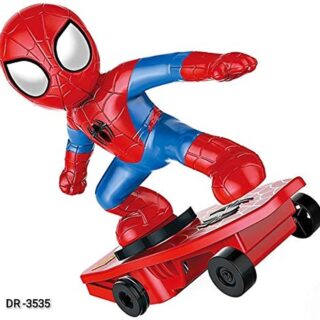 Spider-Man Stunt Car with Skate board – Ultimate Action Toy for Kids