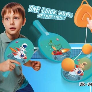 Table Tennis Trainer for Kids & Adults –Easy Home Practice Tool