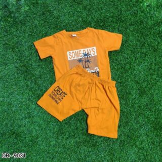 Comfortable Baby T- Shirt & Half-Pant Set - Perfect for Everyday Wear